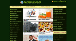 Desktop Screenshot of dersimiz.com